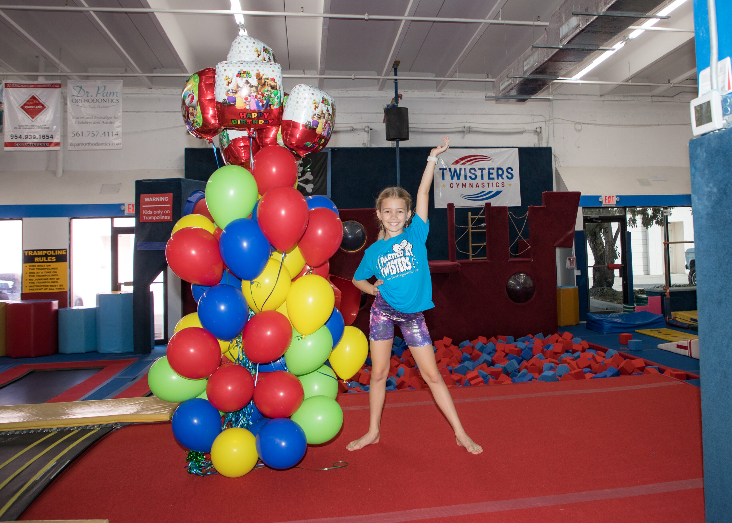 Gymnastics Birthday Party in Boca Raton