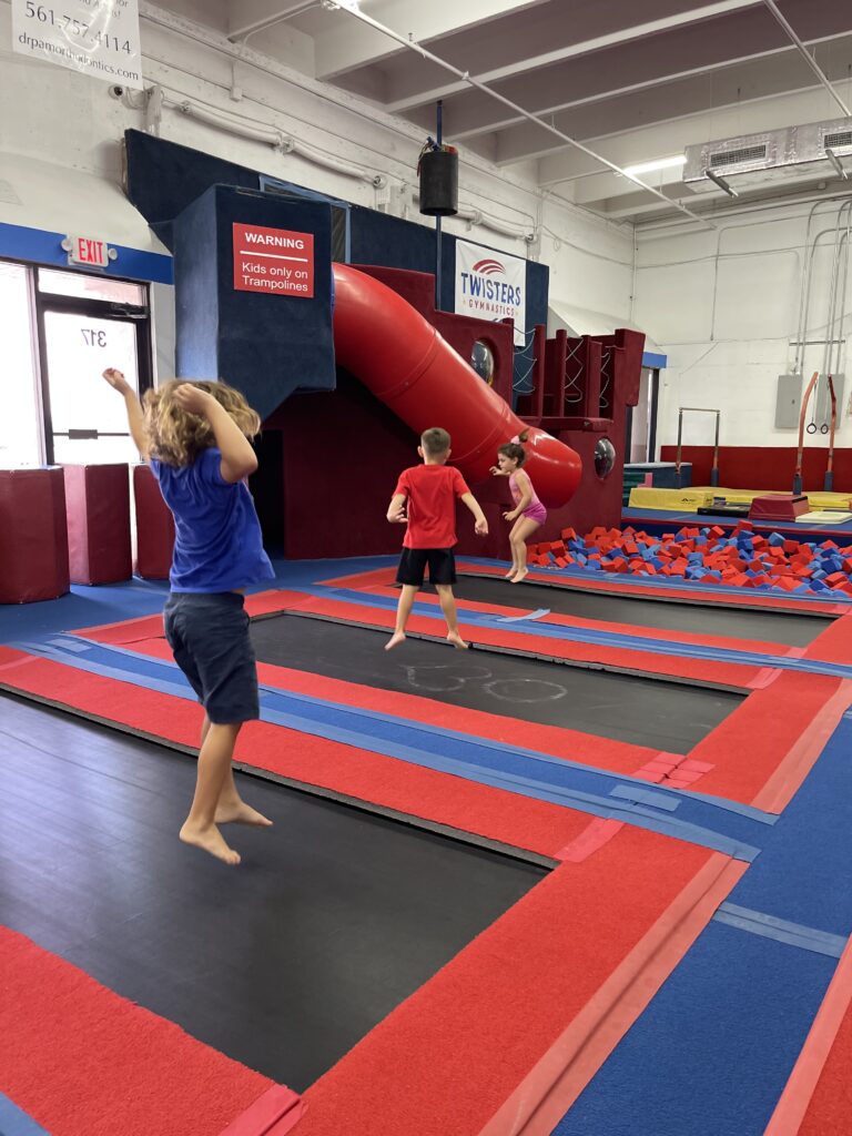 child’s gymnastics birthday party in Boca Raton child’s gymnastics birthday party in Boca Raton