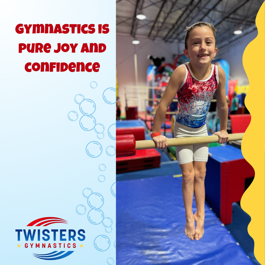 Joy + Confidence- pic1 Gymnastics is pure joy and confidence